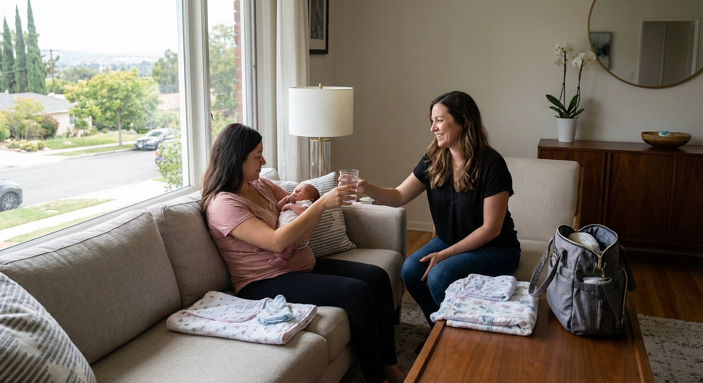 Real Support for New Moms in Sherman Oaks After Baby Arrives