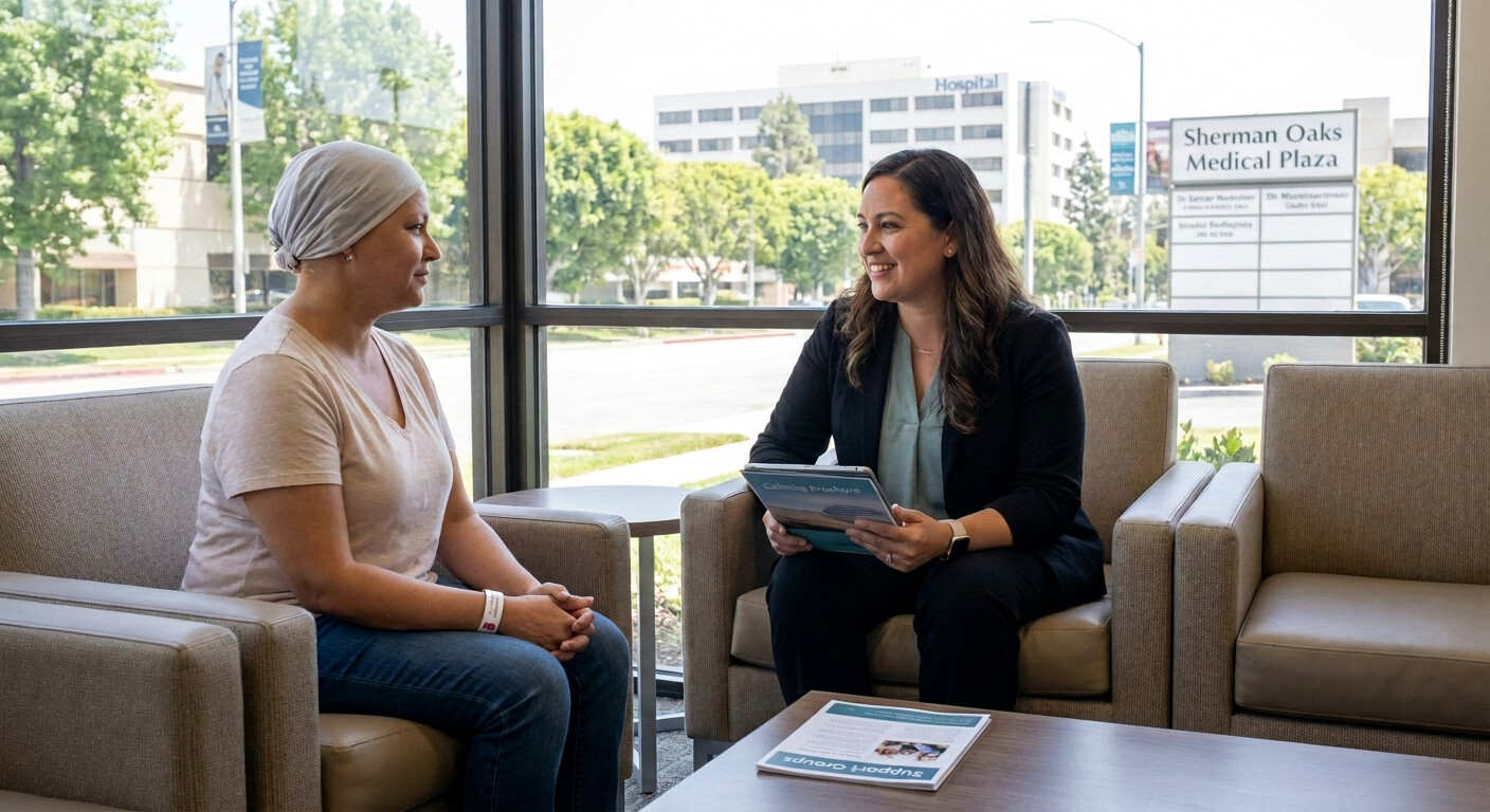 Mental health support resources for patients during serious medical treatment